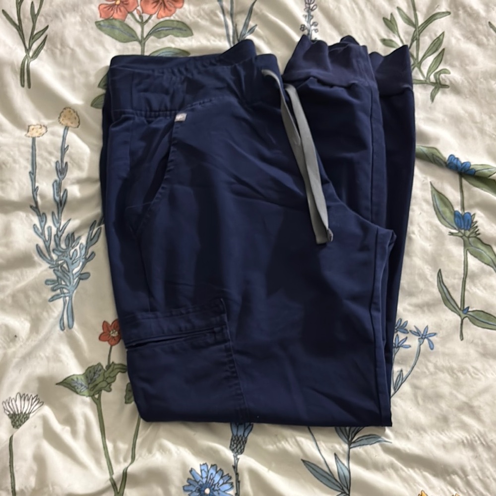 Figs navy blue scrub pants